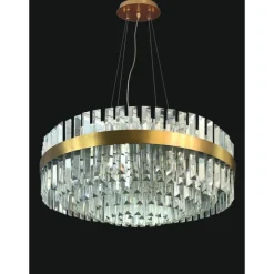 Collection Minerva Wandlampe aus Metall & Kristallglas von Jago