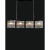 Collection Nettuno Wandlampe aus Metall und Glas von Jago
