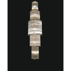 Collection Nettuno Wandlampe aus Metall und Glas von Jago