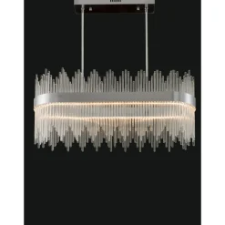 Collection Spiga Kronleuchter aus Metall und Glas von Jago