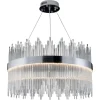 Collection Spiga Kronleuchter aus Metall und Glas von Jago