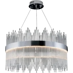 Collection Spiga Kronleuchter aus Metall und Glas von Jago