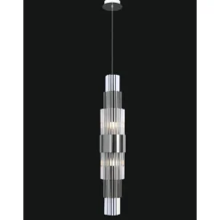Collection Spiga Kronleuchter aus Metall und Glas von Jago