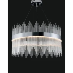 Collection Spiga Kronleuchter aus Metall und Glas von Jago