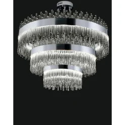 Collection Spiga Kronleuchter aus Metall und Glas von Jago