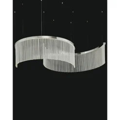 Collection Venere Tischlampe aus Metall & Kristallglas von Jago