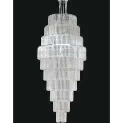 Collection Venere Tischlampe aus Metall & Kristallglas von Jago