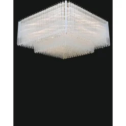 Collection Venere Tischlampe aus Metall & Kristallglas von Jago