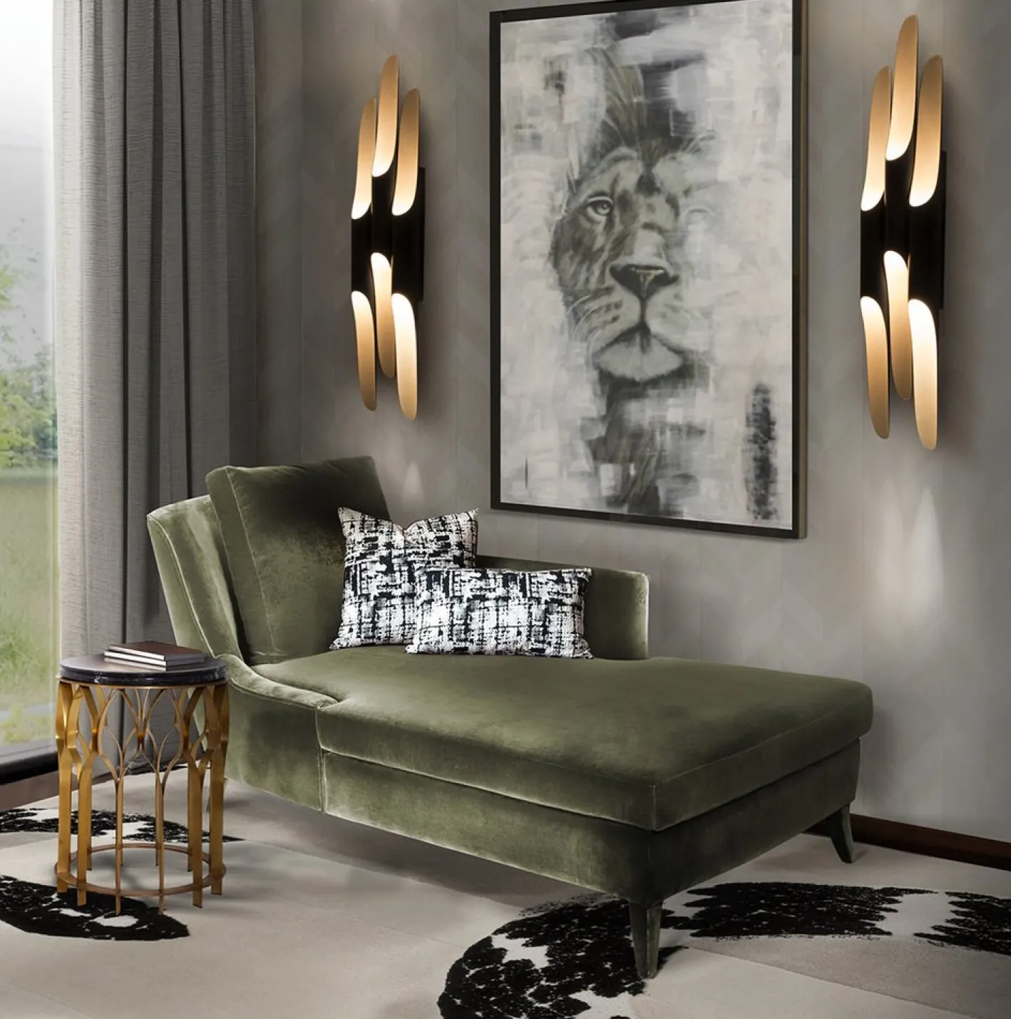 Coltrane 3 Wandlampe von DelightFULL