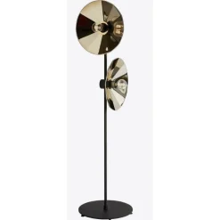 Cometa Stehlampe in Gold Fractale von Radar