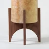 Comet No. 0208 Hand-Carved Alabaster Table Lamp by Material Lights