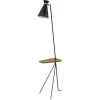 Cone Stehlampe mit Tisch Black Noir von Warm Nordic