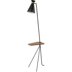 Cone Stehlampe mit Tisch Black Noir von Warm Nordic