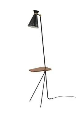 Cone Stehlampe mit Tisch Black Noir von Warm Nordic