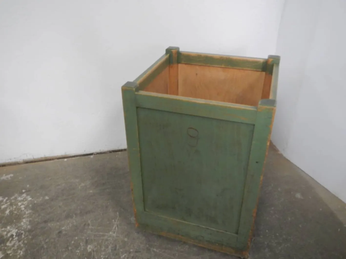 Container Box mit Rädern, 1960