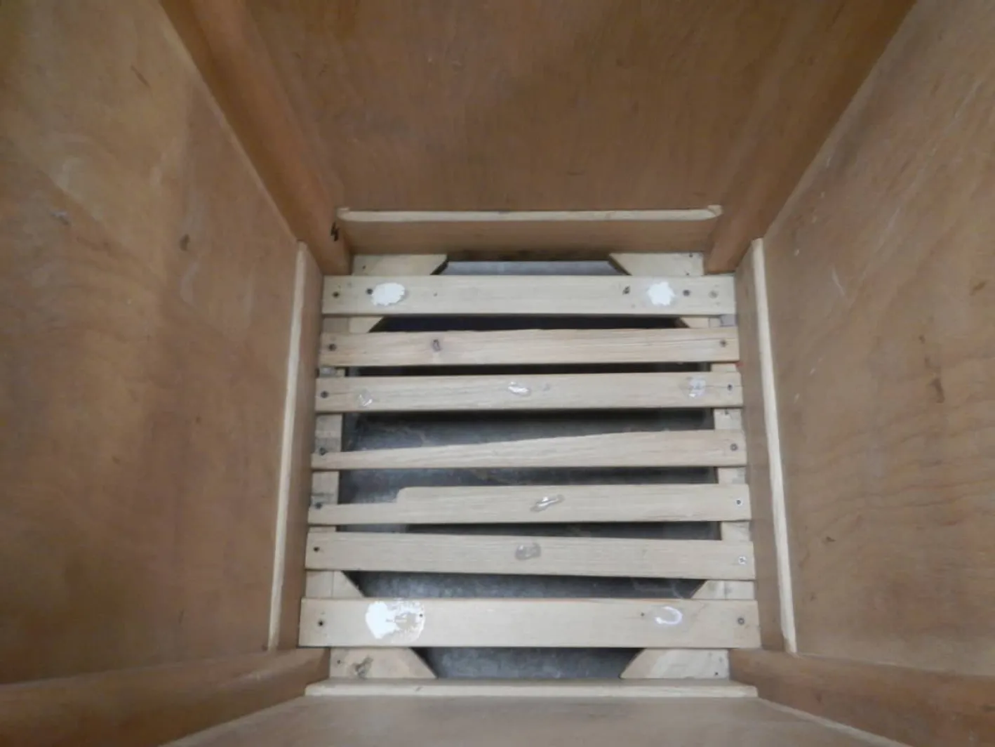 Container Box mit Rädern, 1960