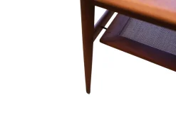 Couchtisch aus Teak mit Ablage von KT Møbler, 1960er