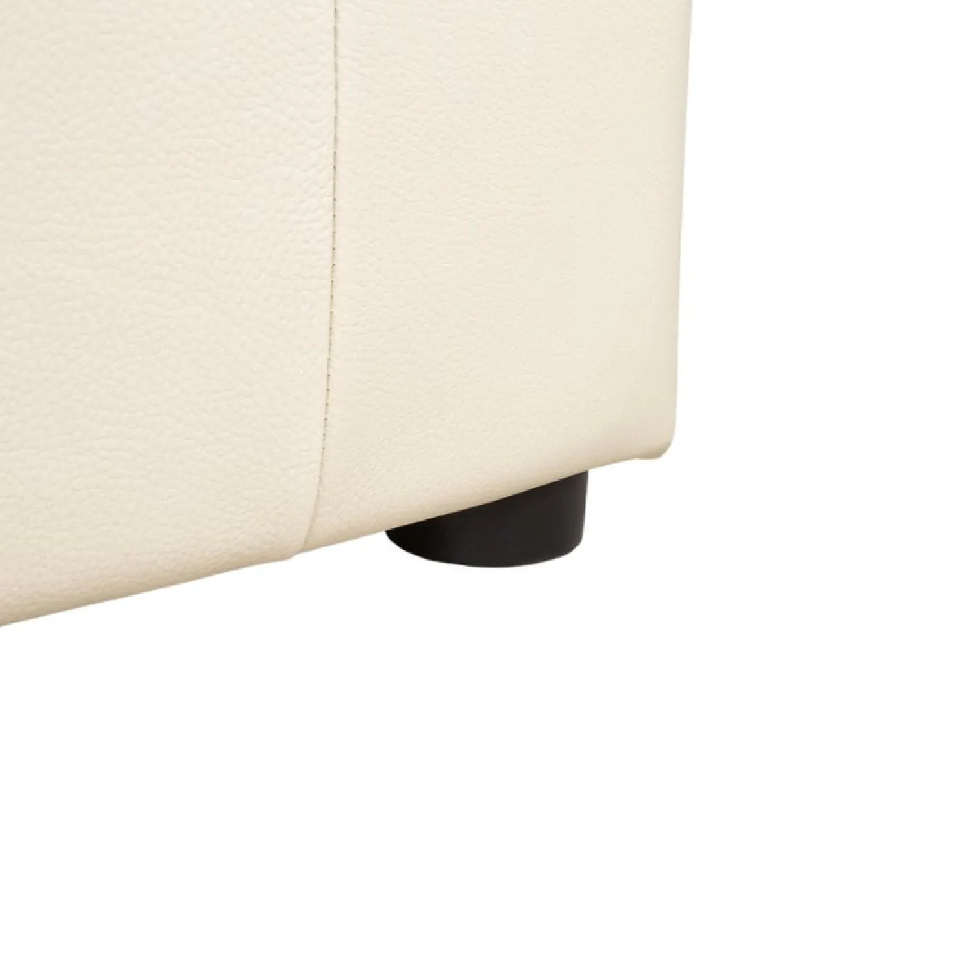 Cremefarbenes Oslo Vier-Sitzer Ledersofa in Eierschalen-Optik von Stressless