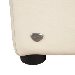 Cremefarbenes Oslo Vier-Sitzer Ledersofa in Eierschalen-Optik von Stressless