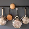 Creolen aus Eiche von Jeanette Holdgaard, 2er Set