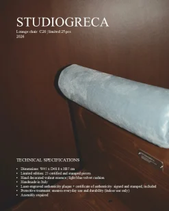 C26 Stuhl von Studio Greca