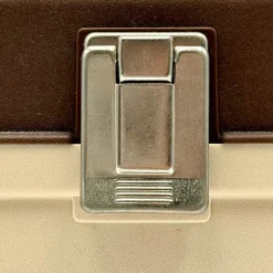 Curver Nähkasten-Organizer aus Beige & Braunem Kunststoff, Niederlande, 1970er