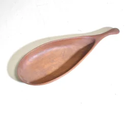 Danish School Wooden Cheese Tray from Anri Form, 1960s