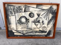 Dario D'amato, Werk, 1962, Kohle auf Papier