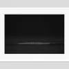 Dark Wave I Oversize Archival Pigment Print Framed in White by Stuart Möller