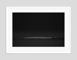 Dark Wave I Oversize Archival Pigment Print Framed in White by Stuart Möller