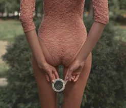 Dasha und Mari, Nude Royal Tea Lace, 2026, Limited Edition Archival Pigment Print