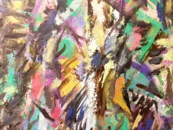 David Lan Bar - Composition - 1978 - Öl auf Leinwand 1978