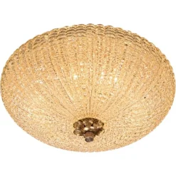 Deckenlampe mit Gold Intarsie von Borovier & Toso, 1990
