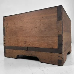 Dekorative japanische Itomasu Holzkiste, 1880er