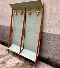 Dekorativer Wandkleiderbügel, 1950er