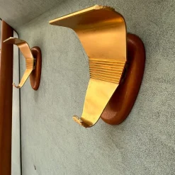 Dekorativer Wandkleiderbügel, 1950er