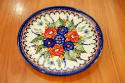 Dessertteller aus Keramik von Ceramika Boleslawiec, 4 . Set