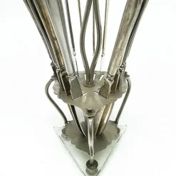 Deutsche Art Deco Messerständer, 1930er, 13er Set