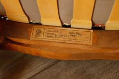 Deutsche Chippendale Armlehnstühle aus Schilfrohr von Adolf Wrenger, 1960er, 2er Set