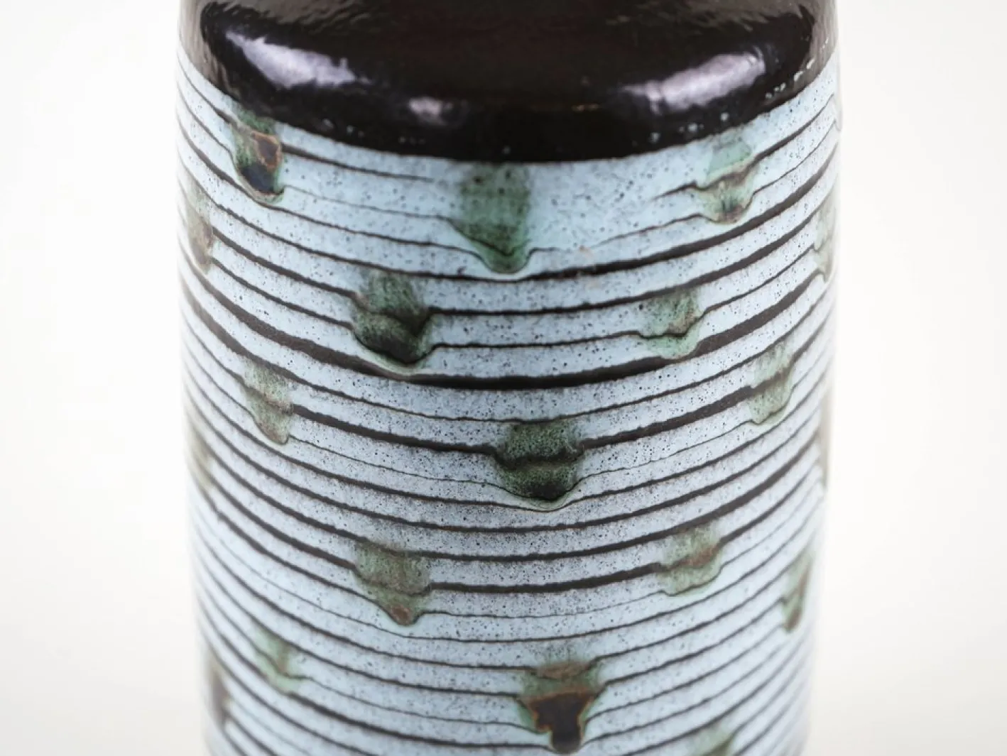 Deutsche Keramikvase, Westdeutschland, 1970er
