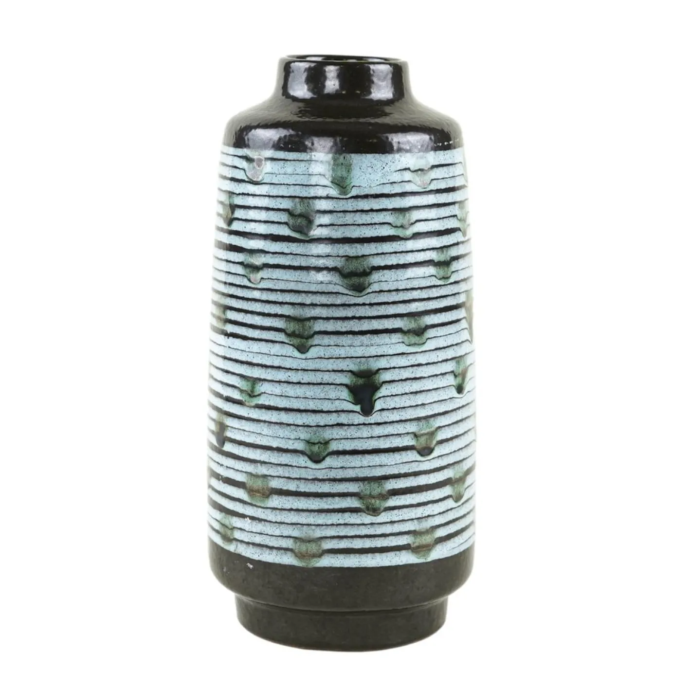 Deutsche Keramikvase, Westdeutschland, 1970er