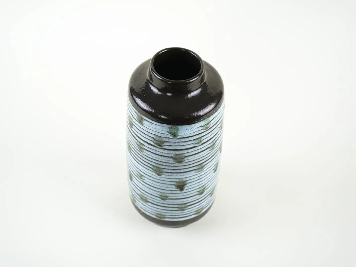 Deutsche Keramikvase, Westdeutschland, 1970er