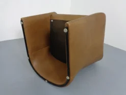 Deutsche Mid-Century Cocktailsessel aus Leder von Walter Knoll, 1960er, 2er Set