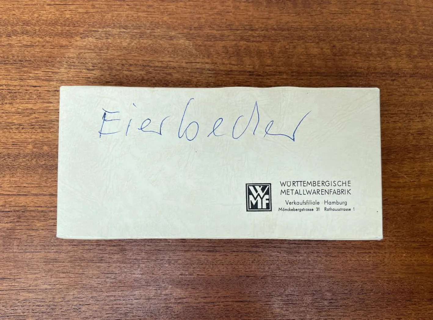Deutsche Mid-Century Eierbecher aus Cromargan von WMF, 1960er, 6 . Set