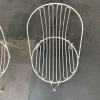 Deutsche Mid-Century Gartenstühle aus Metall von Mauser Werke Waldeck, 2er Set