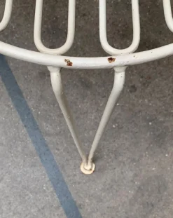 Deutsche Mid-Century Gartenstühle aus Metall von Mauser Werke Waldeck, 2er Set
