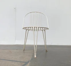 Deutsche Mid-Century Gartenstühle aus Metall von Mauser Werke Waldeck, 2er Set