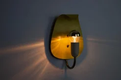 Deutsche Mid-Century Modern Sputnik Wandlampe, 1960er