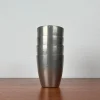 Deutsche Mid-Century Modern Zinnbecher von Harald Buchrucker, 1960er, 4er Set