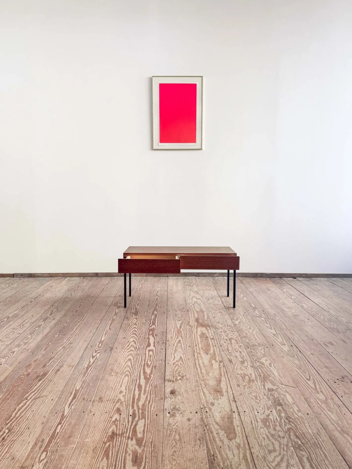 Deutscher Mid-Century B-Series Nachttisch von Dieter Waeckerlin für Behr, 1950er
